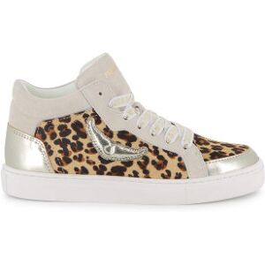 Zadig & Voltairetil Piger. X60491 Sneakers I Læder Hi Beige (34), Fast, Blonder, Casual, Dyreprint, Børnetøj Zadig & Voltairetil Piger. X60491 Sneakers I Læder Hi Beige (34), Fast, Blonder, Casual, Dyreprint, Børnetøj