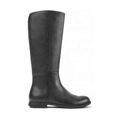 Campertil Kvinder. K400451-001 Mil Læderstøvler Sort (37), 1-3 Cm, Lynlås, Casual Campertil Kvinder. K400451-001 Mil Læderstøvler Sort (37), 1-3 Cm, Lynlås, Casual