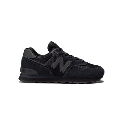 New Balancetil Mænd. Ml574v3 Træningssko 574 Core Sort (40.5 2e), Læder, Fast, Blonder, Casual New Balancetil Mænd. Ml574v3 Træningssko 574 Core Sort (40.5 2e), Læder, Fast, Blonder, Casual