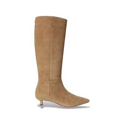 Lauren Ralph Laurentil Kvinder. 802p15726003 Beige Francesca Høje Støvler I Fåreskind (37), Læder, 1-3 Cm, Ingen, Casual Lauren Ralph Laurentil Kvinder. 802p15726003 Beige Francesca Høje Støvler I Fåreskind (37), Læder, 1-3 Cm, Ingen, Casual
