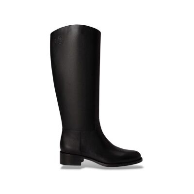 Lauren Ralph Laurentil Kvinder. 802p12995001 Kyle Høje Støvler I Sort Kalveskind (41), Læder, 1-3 Cm, Lynlås, Casual Lauren Ralph Laurentil Kvinder. 802p12995001 Kyle Høje Støvler I Sort Kalveskind (41), Læder, 1-3 Cm, Lynlås, Casual