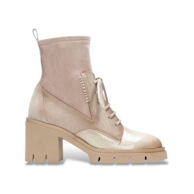 Hispanitastil Kvinder. Hi254281 Beige Cremefarvet Læderstøvletter Zurich (40), 5-8 Cm, Blonder, Lynlås, Casual Hispanitastil Kvinder. Hi254281 Beige Cremefarvet Læderstøvletter Zurich (40), 5-8 Cm, Blonder, Lynlås, Casual