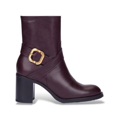 Wonderstil Kvinder. I-9222 Læder Ankelstøvler Alice Bordeaux (36), 3-5 Cm, Lynlås, Casual, Rødbrun Wonderstil Kvinder. I-9222 Læder Ankelstøvler Alice Bordeaux (36), 3-5 Cm, Lynlås, Casual, Rødbrun