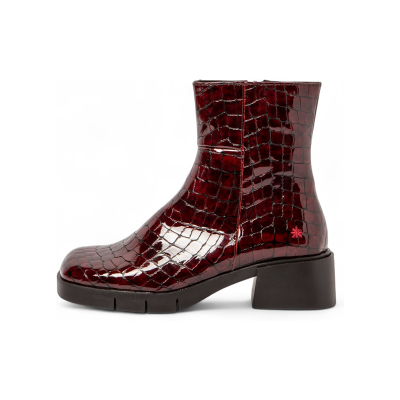 Arttil Kvinder. 112841367003_008 Ankelstøvler I Læder 1284 Burgundy Warsaw (36), 3-5 Cm, Lynlås, Casual, Rødbrun Arttil Kvinder. 112841367003_008 Ankelstøvler I Læder 1284 Burgundy Warsaw (36), 3-5 Cm, Lynlås, Casual, Rødbrun