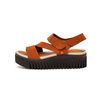 Arttil Kvinder. 1157331gm003_0mu Sandaler I Læder 1573 Brighton Brown (37), Brun, 3-5 Cm, Velcro, Casual Arttil Kvinder. 1157331gm003_0mu Sandaler I Læder 1573 Brighton Brown (37), Brun, 3-5 Cm, Velcro, Casual