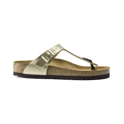 Birkenstocktil Kvinder. 1016108 Gizeh Birko-Flor Sandaler (Almindelig Pasform) Guld (41), Guldfarvet, Fast, Ingen, Casual Birkenstocktil Kvinder. 1016108 Gizeh Birko-Flor Sandaler (Almindelig Pasform) Guld (41), Guldfarvet, Fast, Ingen, Casual