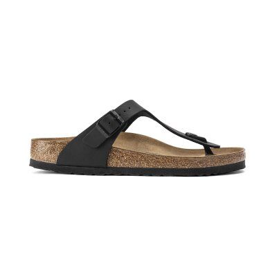 Birkenstocktil Kvinder. 43691 Sandaler Gizeh Birko-Flor (Normal Pasform) Sort (42), Fast, Ingen, Casual Birkenstocktil Kvinder. 43691 Sandaler Gizeh Birko-Flor (Normal Pasform) Sort (42), Fast, Ingen, Casual