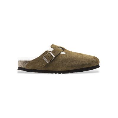 Birkenstocktil Kvinder. 1001141 Læderclogs Boston Med Fåreuld (Smal Pasform) Brun (41), Fast, Ingen, Casual Birkenstocktil Kvinder. 1001141 Læderclogs Boston Med Fåreuld (Smal Pasform) Brun (41), Fast, Ingen, Casual