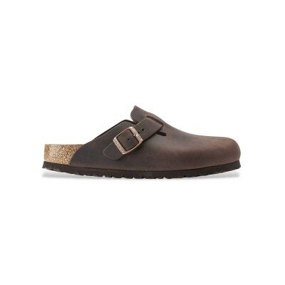 Birkenstockunisex. 860133 Træsko I Læder Boston Oiled (Smal Pasform) Brun (36), Fast, Ingen, Casual Birkenstockunisex. 860133 Træsko I Læder Boston Oiled (Smal Pasform) Brun (36), Fast, Ingen, Casual