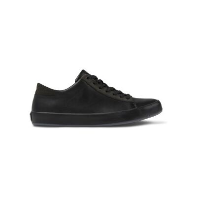 Campertil Mænd. K100231-027 Andratx Læder Sneakers Sort (40), Fast, Blonder, Casual Campertil Mænd. K100231-027 Andratx Læder Sneakers Sort (40), Fast, Blonder, Casual
