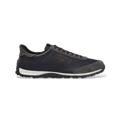 Campertil Mænd. K101097-009 Turnschuhe Aus Leder Drift Walk Schwarz (44), Læder, Sort, Fast, Blonder, Casual Campertil Mænd. K101097-009 Turnschuhe Aus Leder Drift Walk Schwarz (44), Læder, Sort, Fast, Blonder, Casual