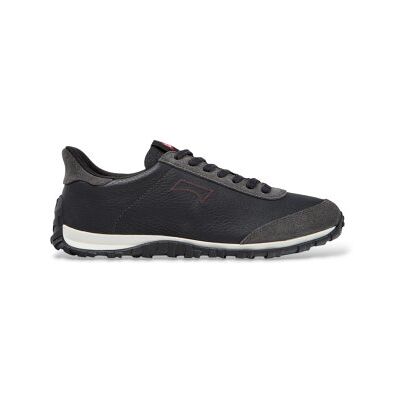 Campertil Kvinder. K201885-009 Drift Walk Læder Sneakers Sort Og Grå (37), Fast, Ingen, Casual Campertil Kvinder. K201885-009 Drift Walk Læder Sneakers Sort Og Grå (37), Fast, Ingen, Casual