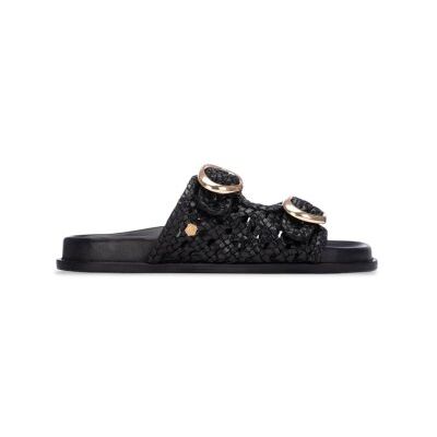 Carmelatil Kvinder. 16305801-Negro Sandaler I Læder 163058 Sort (36), Fast, Ingen, Casual Carmelatil Kvinder. 16305801-Negro Sandaler I Læder 163058 Sort (36), Fast, Ingen, Casual