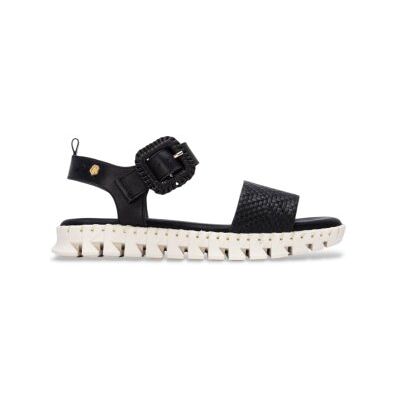 Carmelatil Kvinder. 16326603-Negro Sandaler I Læder 163266 Sort (40), Fast, Spænder, Casual Carmelatil Kvinder. 16326603-Negro Sandaler I Læder 163266 Sort (40), Fast, Spænder, Casual