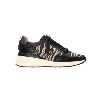 Carmelatil Kvinder. 16265303-Negro Sneakers I Læder 162653 Sort (39), Fast, Lynlås, Casual Carmelatil Kvinder. 16265303-Negro Sneakers I Læder 162653 Sort (39), Fast, Lynlås, Casual