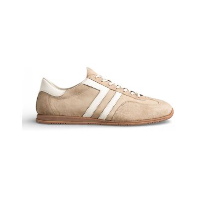Ganttil Mænd. 872633278 Spearclub Beige Læderslippers (42), Fast, Ruskind, Blonder, Casual Ganttil Mænd. 872633278 Spearclub Beige Læderslippers (42), Fast, Ruskind, Blonder, Casual