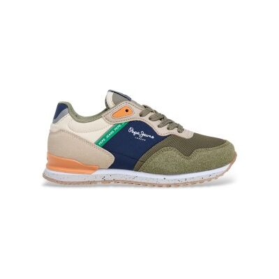 Pepe Jeansunisex Til Børn. Pbs400013 London South Green Trainers (35), Fast, Blonder, Sport, Grøn, Børnetøj Pepe Jeansunisex Til Børn. Pbs400013 London South Green Trainers (35), Fast, Blonder, Sport, Grøn, Børnetøj
