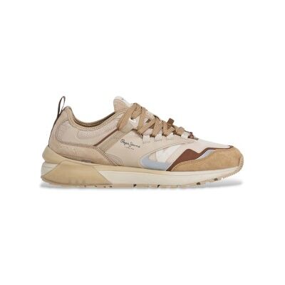 Pepe Jeanstil Mænd. Pms600013 Stoke Sport Beige Træningssko (46), Fast, Blonder, Casual Pepe Jeanstil Mænd. Pms600013 Stoke Sport Beige Træningssko (46), Fast, Blonder, Casual