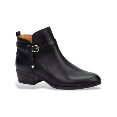 Pikolinostil Kvinder. W1u-8901c1 Daroca Ankelstøvler I Læder, Sort (36), 3-5 Cm, Lynlås, Casual, Klassisk Pikolinostil Kvinder. W1u-8901c1 Daroca Ankelstøvler I Læder, Sort (36), 3-5 Cm, Lynlås, Casual, Klassisk