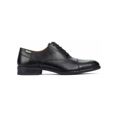 Pikolinostil Mænd. M7j-4184 Bristol Loafers I Læder, Sort (40), Fast, Blonder, Casual Pikolinostil Mænd. M7j-4184 Bristol Loafers I Læder, Sort (40), Fast, Blonder, Casual