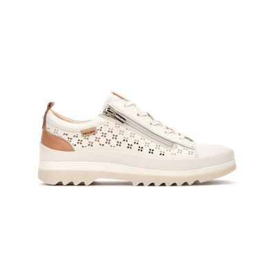 Pikolinostil Kvinder. W3w-6841c1 Off-White Vigo Træningssko I Læder (36), Hvid, 3-5 Cm, Blonder, Lynlås, Casual Pikolinostil Kvinder. W3w-6841c1 Off-White Vigo Træningssko I Læder (36), Hvid, 3-5 Cm, Blonder, Lynlås, Casual