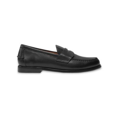 Polo Ralph Laurentil Mænd. 803932221002 Alston Penny Loafers I Læder, Sort (40), Fast, Ingen, Casual Polo Ralph Laurentil Mænd. 803932221002 Alston Penny Loafers I Læder, Sort (40), Fast, Ingen, Casual