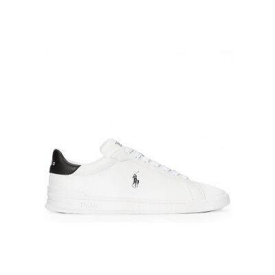 Polo Ralph Laurentil Mænd. 809829824005 Heritage Athletic Sko Hvid (45), Læder, Fast, Blonder, Casual Polo Ralph Laurentil Mænd. 809829824005 Heritage Athletic Sko Hvid (45), Læder, Fast, Blonder, Casual