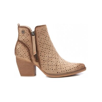 Refreshtil Kvinder. 17251902-Beige Ankelstøvler I Læder 172519 Beige (36), 5-8 Cm, Lynlås, Casual Refreshtil Kvinder. 17251902-Beige Ankelstøvler I Læder 172519 Beige (36), 5-8 Cm, Lynlås, Casual