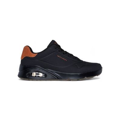 Skecherstil Mænd. 183004 Uno Suited On Air Sneakers Sort (43), Fast, Blonder, Casual Skecherstil Mænd. 183004 Uno Suited On Air Sneakers Sort (43), Fast, Blonder, Casual
