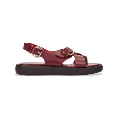 Wonderstil Kvinder. Ab-1332_5338_12254 Sandaler I Læder Horizon 32 Bordeaux (36), Fast, Spænder, Casual, Burgund Wonderstil Kvinder. Ab-1332_5338_12254 Sandaler I Læder Horizon 32 Bordeaux (36), Fast, Spænder, Casual, Burgund