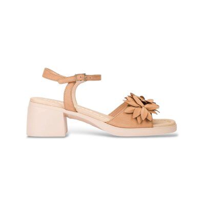 Wonderstil Kvinder. D-2302_2617_8148 Sandaler I Læder Moai 02 Beige (37), 3-5 Cm, Nubuck, Spænder, Casual Wonderstil Kvinder. D-2302_2617_8148 Sandaler I Læder Moai 02 Beige (37), 3-5 Cm, Nubuck, Spænder, Casual