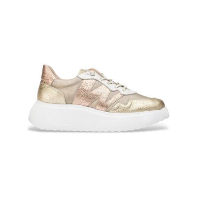 Wonderstil Kvinder. A-3622 Zénit-Tøfler I Bronze (36), Læder, 3-5 Cm, Blonder, Casual Wonderstil Kvinder. A-3622 Zénit-Tøfler I Bronze (36), Læder, 3-5 Cm, Blonder, Casual