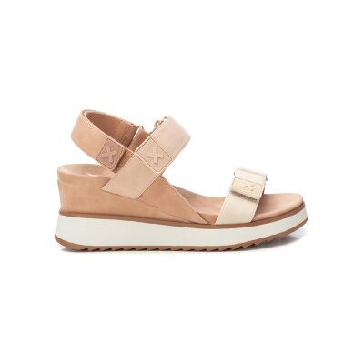 Xtitil Kvinder. 14384802-Taupe Sandaler 143848 Taupe (39), 5-8 Cm, Velcro, Casual, Gråt Xtitil Kvinder. 14384802-Taupe Sandaler 143848 Taupe (39), 5-8 Cm, Velcro, Casual, Gråt