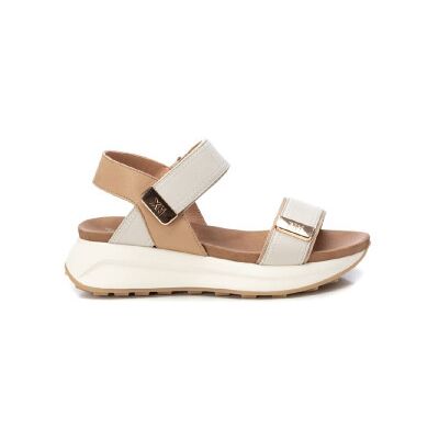 Xtitil Kvinder. 14387403-Beige Sandaler 143874 Beige (41), 3-5 Cm, Velcro, Casual Xtitil Kvinder. 14387403-Beige Sandaler 143874 Beige (41), 3-5 Cm, Velcro, Casual