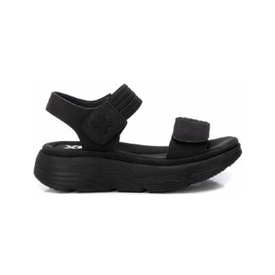 Xtitil Kvinder. 14398605-Negro Sandaler 143986 Sort (37), 3-5 Cm, Velcro, Casual Xtitil Kvinder. 14398605-Negro Sandaler 143986 Sort (37), 3-5 Cm, Velcro, Casual