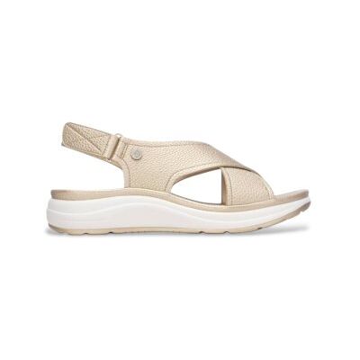 Xtitil Kvinder. 14517204-Oro Sandaler 145172 Guld (40), Guldfarvet, Fast, Velcro, Casual, Sport Xtitil Kvinder. 14517204-Oro Sandaler 145172 Guld (40), Guldfarvet, Fast, Velcro, Casual, Sport