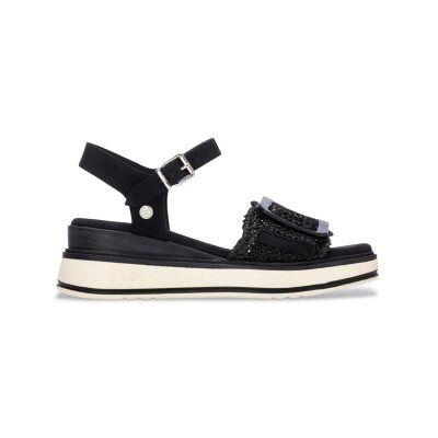 Xtitil Kvinder. 14524003-Negro Sandaler 145240 Sort (39), Stof, Fast, Spænder, Casual, Sport Xtitil Kvinder. 14524003-Negro Sandaler 145240 Sort (39), Stof, Fast, Spænder, Casual, Sport