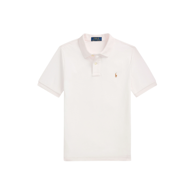 Polo Ralph Laurentil Drenge. 323952431005 Blød Hvid Bomuldspolo ((Xl) 13/14años= 163/174cm), Casual, Korte Ærmer, Børnetøj Polo Ralph Laurentil Drenge. 323952431005 Blød Hvid Bomuldspolo ((Xl) 13/14años= 163/174cm), Casual, Korte Ærmer, Børnetøj