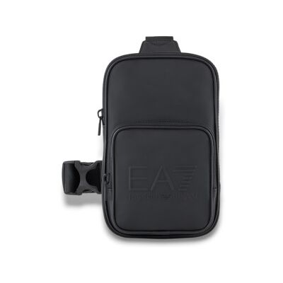 Ea7unisex. 7x000069_af13811 Train Tech Bum Bag Sort (Osfa), Casual, Polyuretan Ea7unisex. 7x000069_af13811 Train Tech Bum Bag Sort (Osfa), Casual, Polyuretan
