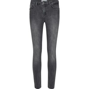 Numph DK Nümph - NUSIDNEY CROPPED JEANS - DARK GREY - Dark Grey Denim - 42