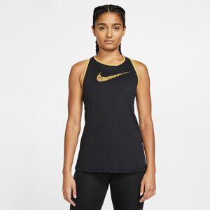Nike Drifit Glam Dunk Top Damer Tøj Sort Xl