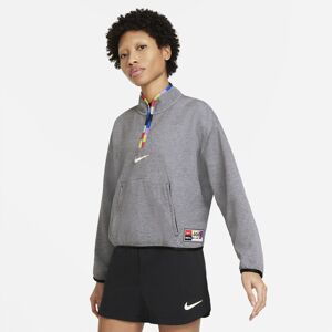 Nike F.c Drifit 1/4lynlås Trøje Damer Baselayer Sort S