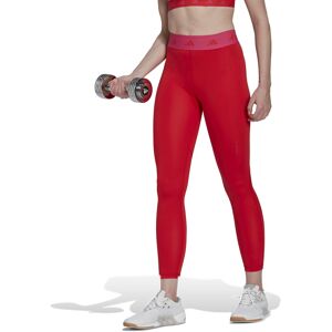 Adidas Techfit 7/8 Tights Damer Tøj Rød S