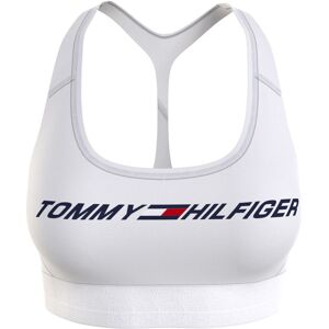 Tommy Hilfiger Medium Support Racerback Sports Bh Damer Sports Bh Hvid S