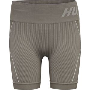 Hummel Hmlte Christel Seamless Korte Tights Damer Tøj Brun Xs