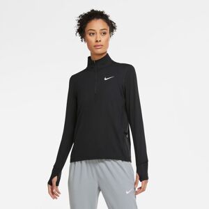 Nike Element 1/2zip Løbetrøje Damer Vinter Løbetøj Sort S