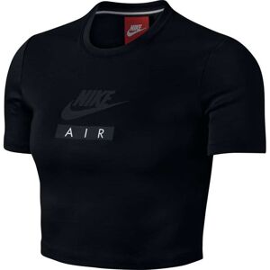 Nike Sportswear Cropped Baby Air Tshirt Damer Kortærmet Tshirts Sort L