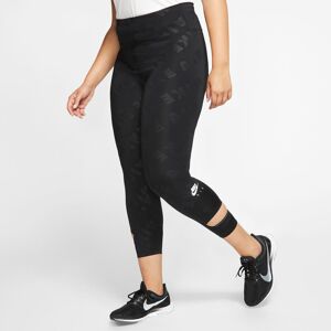 Nike Air 7/8 Tights (plus Size) Damer Træningstights Sort Xxxl