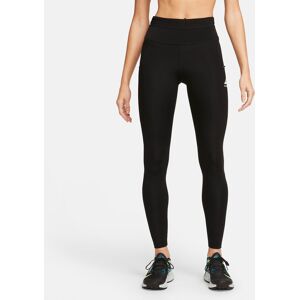 Nike Epix Luxe Midrise Trail Løbetights Damer Træningstights Sort S