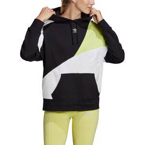 Adidas Colorblock Hættetrøje Damer Tøj Sort 36